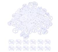 Garosa Entretoises de Carrelage, Système de Nivellement de Carrelage en Plastique pour un Alignement Précis des Carreaux de Sol et de Mur, 1/32 pour Céramique et Grand Format (WHITE)