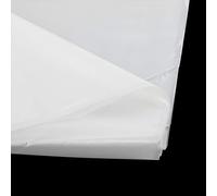 Garosa Film de Serre, Feuille de Polyéthylène Transparent de 150 Microns avec Anti-poussière et Anti-Goutte pour la Protection des Semis et Une Croissance Optimale des Plantes (2x2 M/6.56x6.56 PI)