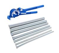 Garosa Jeu de Cintreuse de Tubes 3 en 1, Cintreuse de Tube en Aluminium | Acier au Carbone zingué, Léger et Durable, 7 Ressorts de Cintrage de Tubes de 1,4 à 2,2 Cm, Convient au Cuivre, à