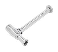 Garosa Kit d'assemblage de Drain d'évier en Laiton et Alliage de Zinc Ensemble de Drain de Lavabo G1-1 Kit de Tube de Drainage de Type Coulissant Réglable en Hauteur de 4 Pouces pour les