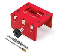 Garosa Kit de Gabarit de Mortaise pour Loquet de Porte pour Portes de 1-3/8 à 1-3/4 Pouces, 1x2-1/4 Plaques de Verrouillage