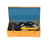 Garosa Kit de Poinçonnage Hydraulique, Outil de Pilote de Plaque d'acier pour la Fabrication de Tôle, adapté à l'aluminium, au Laiton et à l'acier Inoxydable, Comprend Huit Matrices