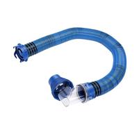 Garosa Kit de Tuyau D,égout pour Camping Car 3,05 M Robuste avec Raccord | Construction en TPE, Coude Transparent à 90 Degrés, Adaptateur 4 en 1, Joint étanche, Pliable pour un Rangement Compact