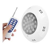 Garosa Lampe sous-Marine 24 LED AC 12 V avec Télécommande 24 W 50 000 H pour Piscine, Fontaine, étang, Décoration, Utilisation Intérieure et Extérieure