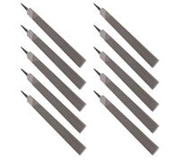 Garosa Lime Bâtarde Plate à Double Coupe de 10 Po pour Façonner le Métal et le Bois (Bien 10PCS)