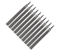 Garosa Lime Bâtarde Plate à Double Coupe de 10 Po pour Façonner le Métal et le Bois (Moyen 10PCS)