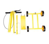 Garosa Machine de Traçage de Parking, Chariot à 4 Roues pour Ligne | Construction en Acier Inoxydable, Marquage inversé, Poignée à Gâchette, Roues Robustes