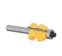 Garosa Mèche de Routeur de Moulage Architectural, Corps en Acier au Carbone, Coupe-alliage, Boîtier de Routeur, Diamètre de Lame de 25,4 Mm, Tige de 8 Mm pour le Fraisage de Garnitures CNC pour le