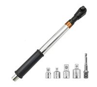 Garosa Offset Extension Wrench Impact Ratchet Extender 1/2in 2-in-1 Manual Automatic avec 5 Adaptateurs pour le Tuyau de Réparation Automobile
