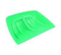 Garosa Pelle en Plastique, Pelle à Neige en Plastique PP 53 X 35,5 Cm avec Douille de Poignée de 34 Mm, Lame de 12,5 Cm de Profondeur pour Déplacer Les Feuilles de Gravier de Sable de Sol dans Le