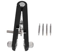 Garosa Pince à épiler pour Barre à Ressort de Montre, Kit de Retrait de Barre à Ressort en Alliage d'aluminium, Pince en Forme de V de 98 Mm, Ensemble d'outils de Retrait de Bracelet à Broches