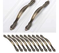 Garosa Poignées d’armoire Vintage en Forme d’arc Poignée Tirer Meubles Matériel Porte Tirer10Pcs Antique Poignées de Porte de Meuble Office Supplies Office Supplies