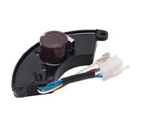 Garosa Régulateur de Tension Automatique à 6 Fils, Condensateur AVR 450V 680UF pour Générateur 5.5-6,5kw, Boîtier ABS Universel