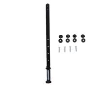 Garosa Support de Panneau perforé à Pince de Bureau en Métal, 2 Pièces (Black)