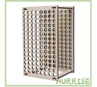 Garosa Support de rangement pour crayons Porte-crayon multi-trous, détachable, gain de place, Structure en bois, meuble bac Type A