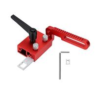 Garosa T Track Butée Réglable 3,5in Guide de pour Scie | Aluminium allié avec Curseur calibré et Verrouillage à Molette sans Outil pour Table à Scier, Perceuse à Colonne, Rail en T