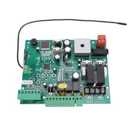 Garosa Tableau de Commande de Portail Battant à Double Bras, Ouvre-porte Automatique avec 3 Télécommandes et Menu LED Numérique pour Usage Résidentiel et Commercial