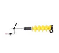 Garosa Tarière à Glace Diamètre 20 Cm, Longueur 71 Cm avec Tige de Rallonge et Dispositif Flottant pour Pêche sur Glace épaisse