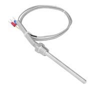 Garosa Thermocouple Type K Capteur de Température Sonde en Acier Inoxydable 32 à 752F 3 8 NPT 8x100mm Câble de 1 M pour la Mesure et le Contrôle de la Température des équipements de Chauffage (1M)