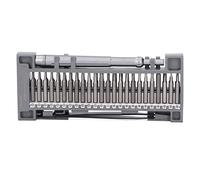 Garosa Tournevis de Précision, 50 en 1 Kit de Réparation Magnétique Mini | Étui Compact à ouverture par pression, 11 embouts en forme pour téléphones portables, capuchon rotatif à 360 °, aimant