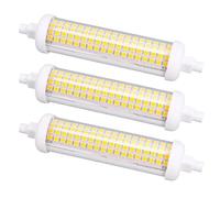 Garosa Tubes LED, Dissipateur de Chaleur en Céramique, Coque de Lumière Douce en PC, Puissance de Sortie Puissante de 25 W, luminosité de 2 500 Lm, Taille Standard de 118 Mm, (Blanc chaud 2700K-3000K)