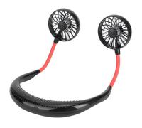 Garosa Ventilateur électrique USB Mini ventilateur suspendu au cou mains libres portable ventilateur rechargeable USB pour camping