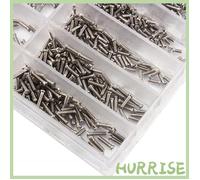 Garosa Vis d'horloge 1000pcs Vis en Acier Inoxydable Vis Arrière Vis en Arrière Vis du Boîtier de Montre Vis de lunettes horloger