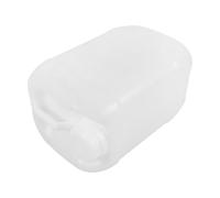 GAROZATION Bouteille Vide Plastique Blanc 5l Couvercle, Distributeur de Liquide Stable et Réutilisable, pour Stockage et Industries Diverses