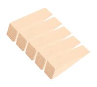 GAROZATION Cales en Bois pour Meubles 5pcs, Outil de Nivellement Facile à Installer, Design Simple et Élégant, pour Stabiliser Chaises et Tables