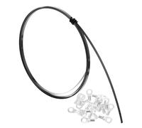 GAROZATION Éléments Chauffants de l'Appareil de Mise Sous Vide Nichrome Argent 1 Set Bandes Chauffantes pour Scelleuse dans l'Industrie de l'Emballage
