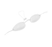 GAROZATION Lunettes de Protection Réglables en Tpu Blanches, Confortables et Réutilisables, Lavage des Sourcils et L'épilation