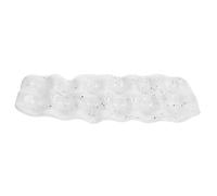 GAROZATION Porte-œufs Forme Unique Élégant et Minimaliste en Céramique Organise Plusieurs Œufs pour Rangement Frais et Pratique pour Réfrigérateur Cuisine