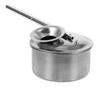 GAROZATION Pulvérisateur Solide et Outil de Glaçage en Acier Inoxydable 9.50X8.00X4.50Cm pour Poterie, Fournitures Argile et Accessoires Création Céramique