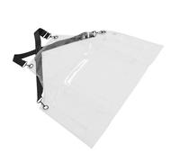 GAROZATION Tablier Léger Sangle Réglable pour Coiffeur en Tpu Transparent pour Salon de Coiffure et Jardinage
