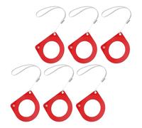 GAROZATION Testeur de Bobine D'allumage pour Voiture 6pcs Compatibilité Polyvalente et Instantanée, Matériel Abs LED Rouge pour Antivol Automobile