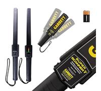 Garrett Metal Detectors Garrett Super Scanner V Détecteur de métaux corporel numérique (LED), Acoustique 1165190