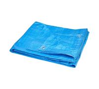 Garronda Bâche de Protection Exterieur Imperméable 4x5 m 60g/m² GD-0162 | Bâche à Oeillets, Légère en PP Tissé, Réutilisable, Flexible, pour Jardin Camping Remorque Voiture Piscine Toiture Chantier