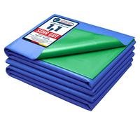 Garronda, bâche pour étang de 6x8 mètres, en polyéthylène (PE), épaisseur 0,5 mm, protection UV. Bâche pour étang à 3 couches, modèle GD-0256