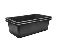Garronda Lot de 2 Grand Bac à Mortier Rectangulaire 40L Plastique GD-0169