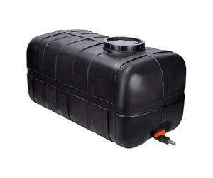 Garronda Réservoir d’Eau 280 litres avec Couvercle - Grand Récupérateur d’Eau de Pluie pour Usage Domestique et Professionnel GD-0098 (Noir)
