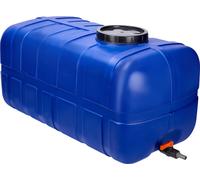 Garronda Réservoir d'eau 280 litres Réservoir d'eau avec couvercle Réservoir d'eau de pluie Grand réservoir pour le ménage et le commerce GD-0098