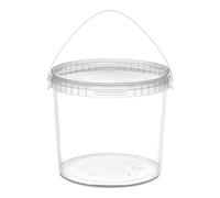 Garronda Seau avec Couvercle 5L avec Anse Plastique 20 Pièces GD-0072