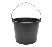 Garronda Seaux de Chantier et Mortier Plastique 5L Lot de 1 Noir GD-0168