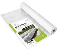 Garronda Toile de jardinage 17 g/m² Blanc 1,6 m x 250 m Respirante Résistante aux UV Protection contre le gel pour les couches et les potagers GD-0175