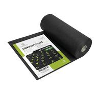 Garronda Toile de Paillage 3,2 x 20m 64m² Géotextile 50g/m² Noir GD-0176 | Toile Anti Mauvaises Herbes, Perméable à l’Eau, Stabilisée UV, Résistant à la Déchirure pour Jardin Potager Gravier et Écorce