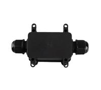 Garsent Boîte de Jonction étanche M686 IP68, Connecteur de Câble en Plastique à Deux Positions pour Lampadaire LED, Boîte à Bornes 24A 450VAC avec Bagues d'étanchéité