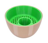 Garsent Bol de Service à Pistache avec Coquille de Rangement, Récipient à Double Noix pour Fête de Cuisine, Matériau ABS Durable, Facile à Nettoyer (Tapez 3)