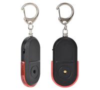 Garsent Localisateur de nti-Perte sans Fil avec Alarme Sonore de Sifflet, Lumière LED, Bleu - Localisateur de Porte-Clés Facile à Utiliser pour Clés, Portefeuilles, MP3, Portée de Télécommande