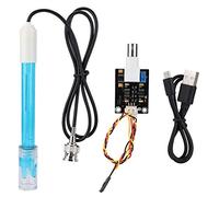 Garsent PH-mètre Numérique, Module de Capteur PH + Sonde PH Capteur de Test d'électrode Composite pour Aquaponics, Fish Tanks.