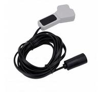 Garsent Télécommande de Treuil Portable 64849 de Remplacement pour Treuils Latéraux WARN ATV Side X Side, Poignée en Caoutchouc, Télécommande avec Câble de 3,7 M, Coque ABS Ergonomique, Interrupteur à